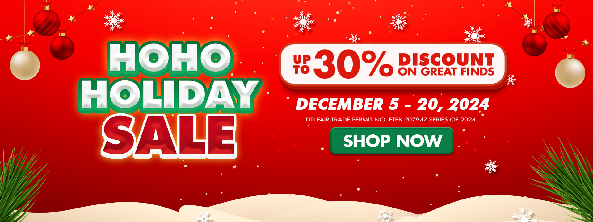 HOHOHO HOLIDAY SALE 2024 WEBSITE_CORP_DESK_1920 x 720 px BTN